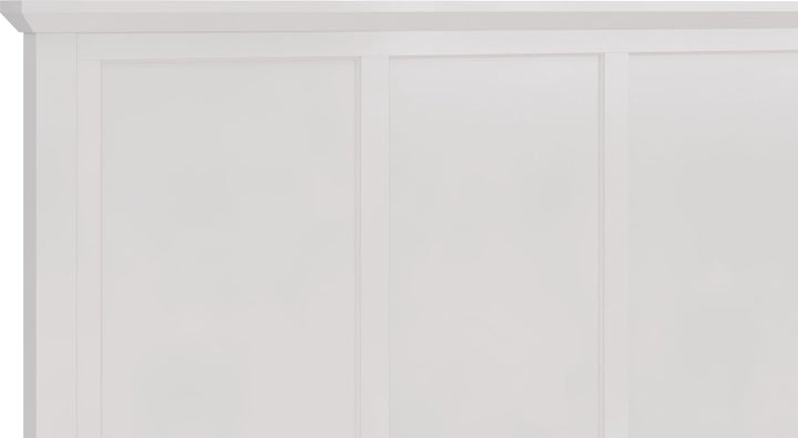 Grace Full-size Three Panel Bed in Snowfall White – view 10