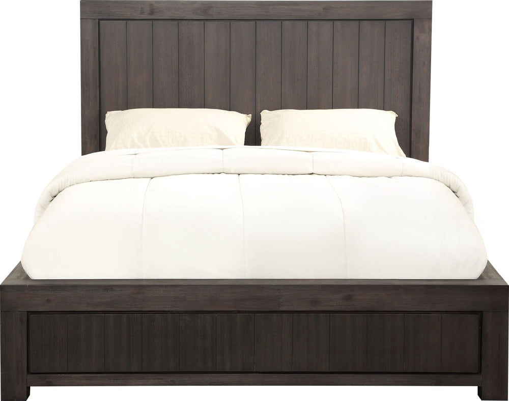 Heath Queen-Size Platform Bed in Basalt Grey – view 2