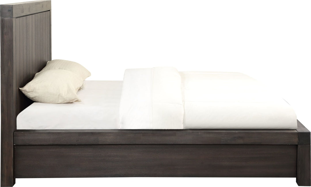 Heath Queen-Size Platform Bed in Basalt Grey – view 3