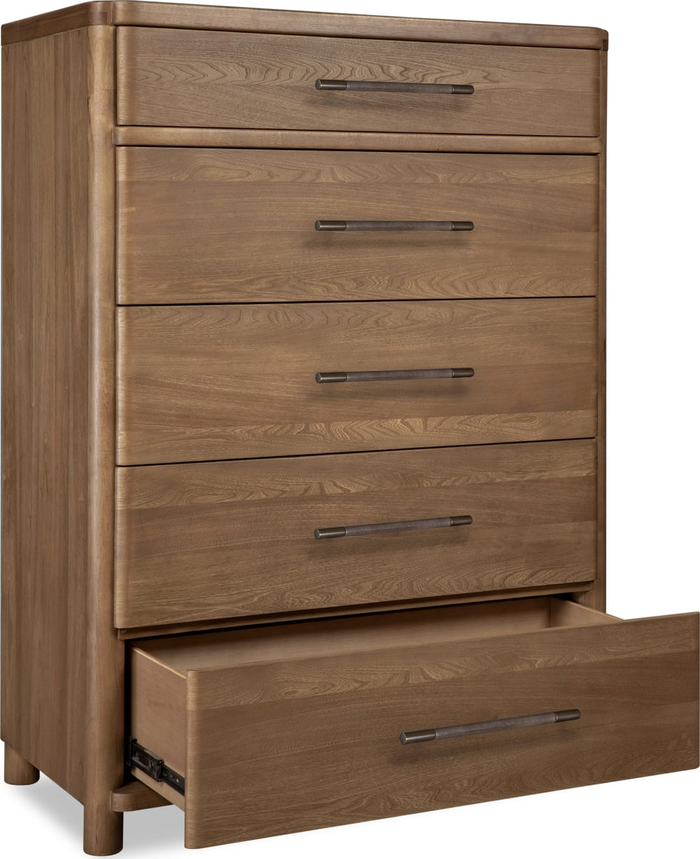 Hollis 5 Drw Chest - Cabin Glw – view 4