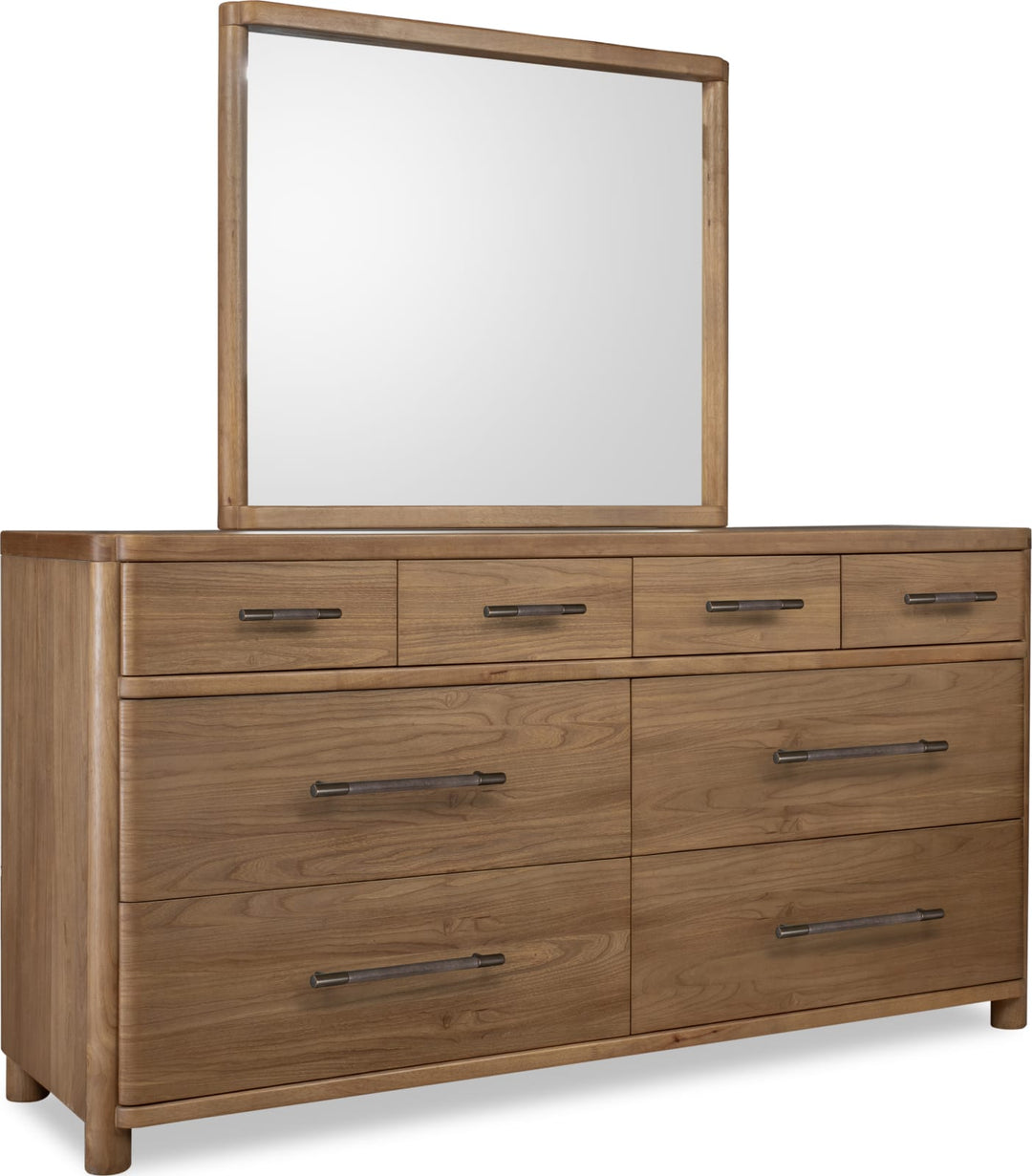 Hollis 8 Drw Dresser - Cbn Glw – view 6