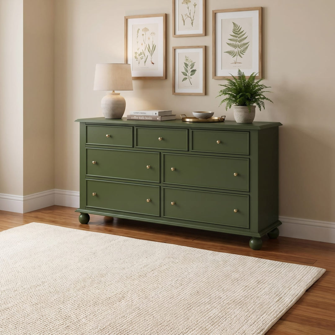 Kellie 7-Dwr Dresser - Juniper