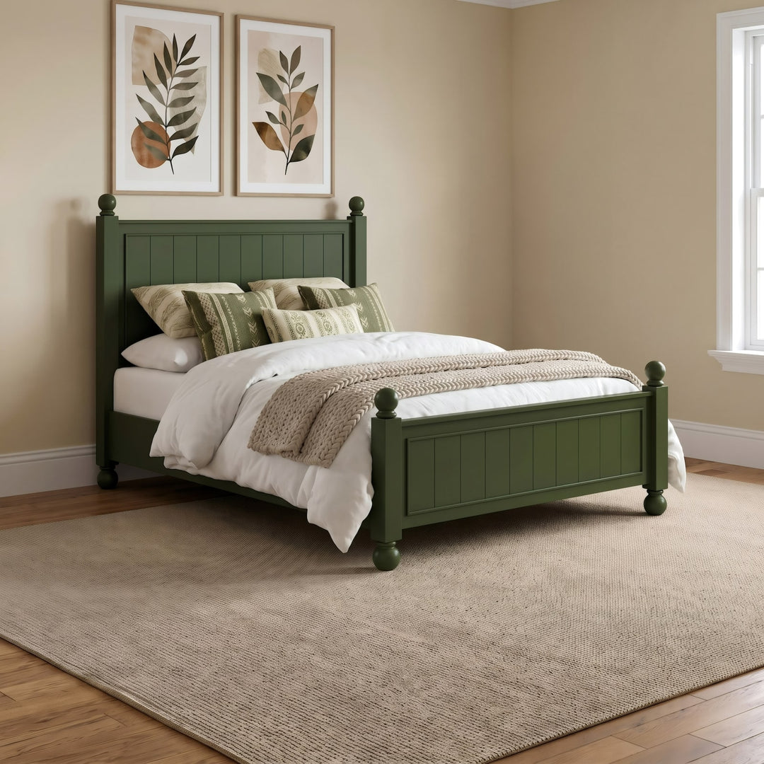Kellie KG Panel Bed - Juniper