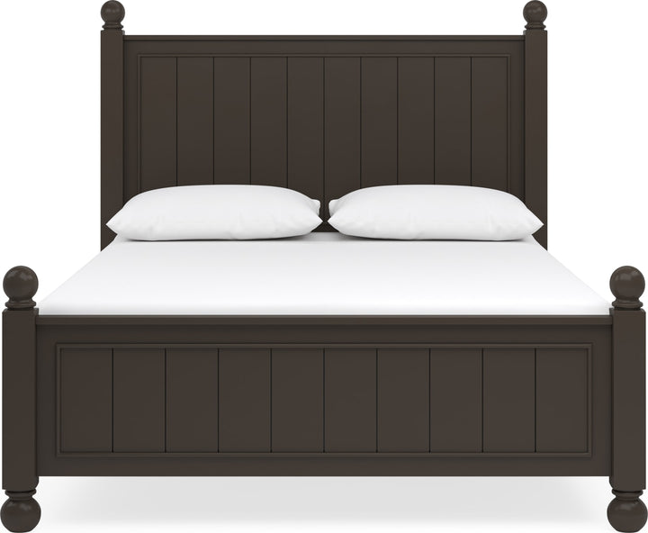 Kellie QN Panel Bed - Bourbon – view 2