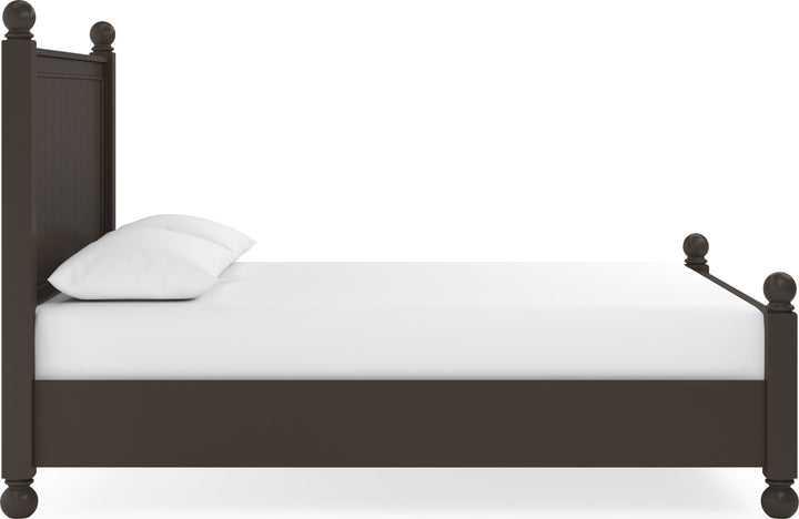 Kellie QN Panel Bed - Bourbon – view 4