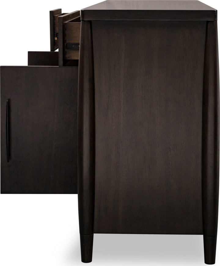 Koko Acacia Wood Sideboard in Minx – view 6