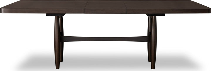 Koko Extendable Rectangular Dining Table in Minx – view 2