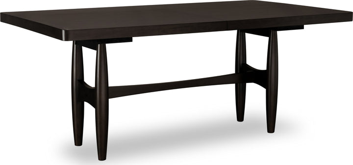 Koko Extendable Rectangular Dining Table in Minx – view 4