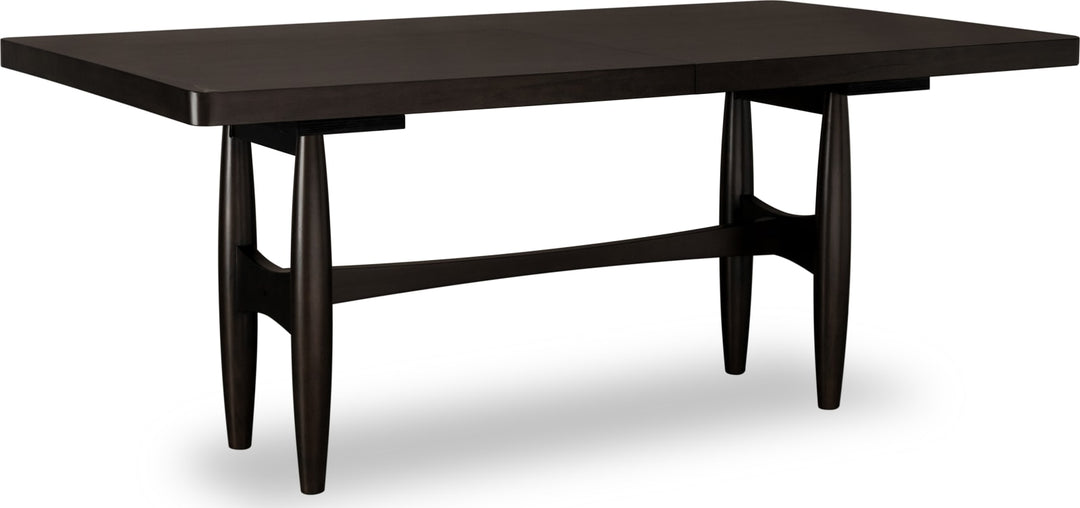 Koko Extendable Rectangular Dining Table in Minx – view 4
