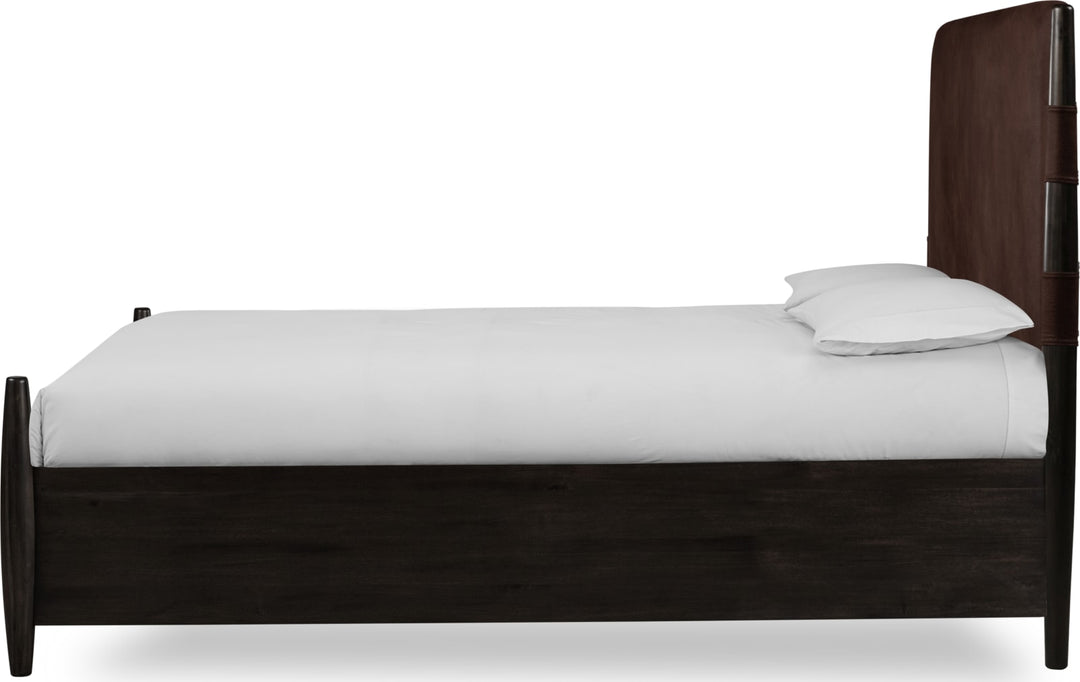 Koko King-size Upholstered Panel Bed in Minx – view 4