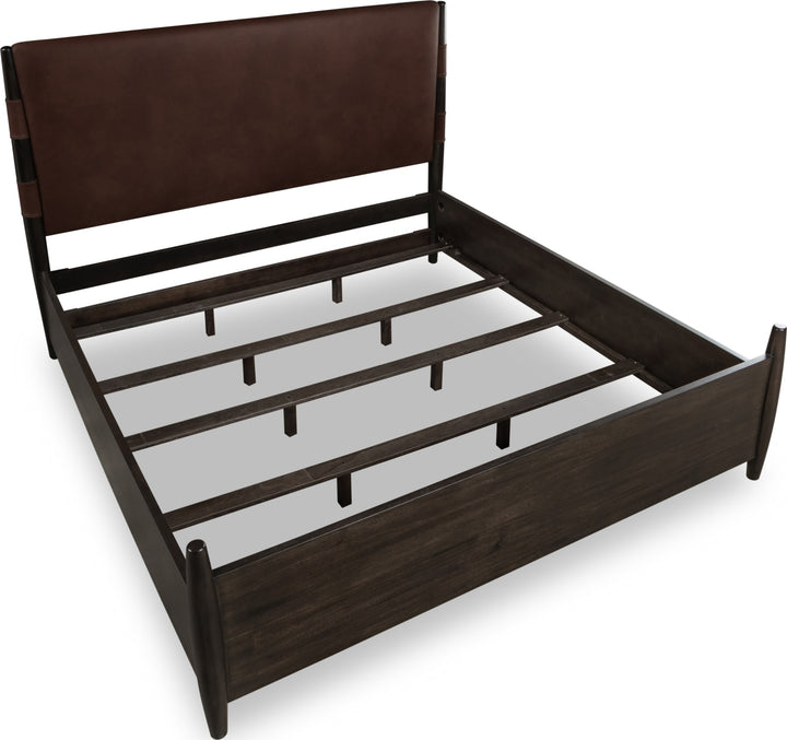 Koko California King-size Upholstered Panel Bed in Minx – view 8