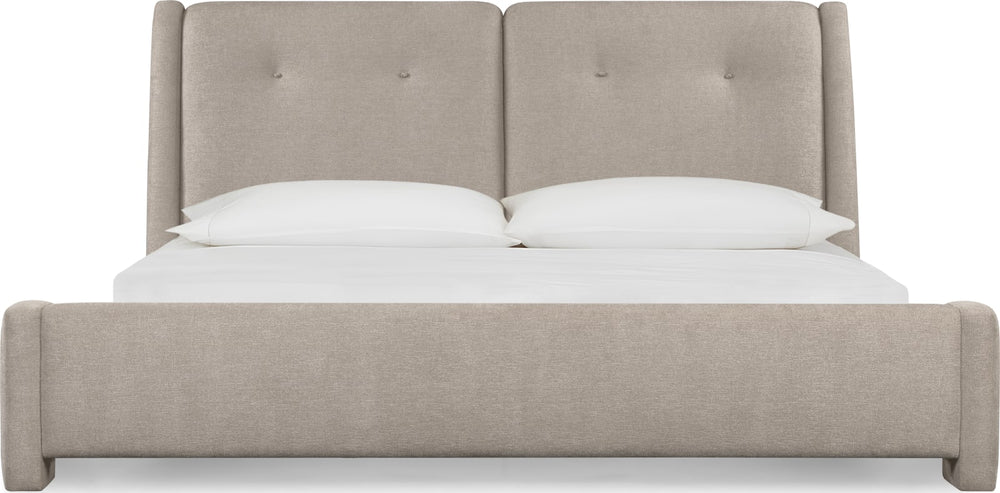 Langford Uph QN Bed - Moondust – view 2