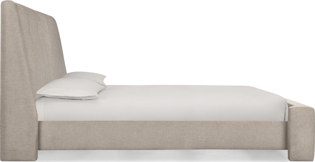 Langford Uph QN Bed - Moondust – view 4