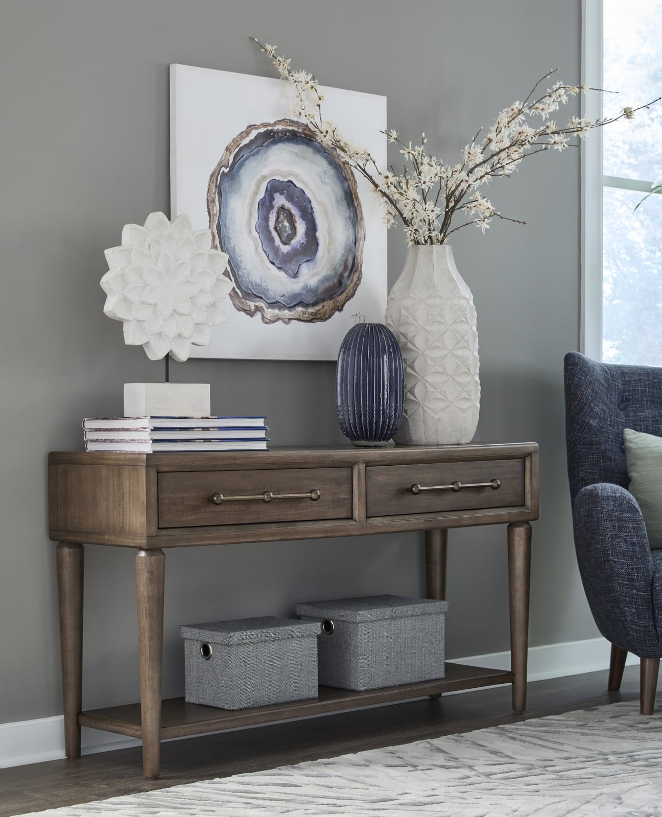 Langley Console Table - At Fst