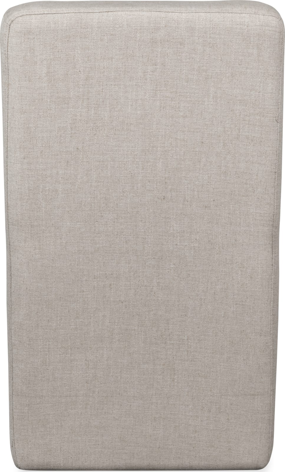 Liv Fully Upholstered Dining Chair in Natural Linen – view 4