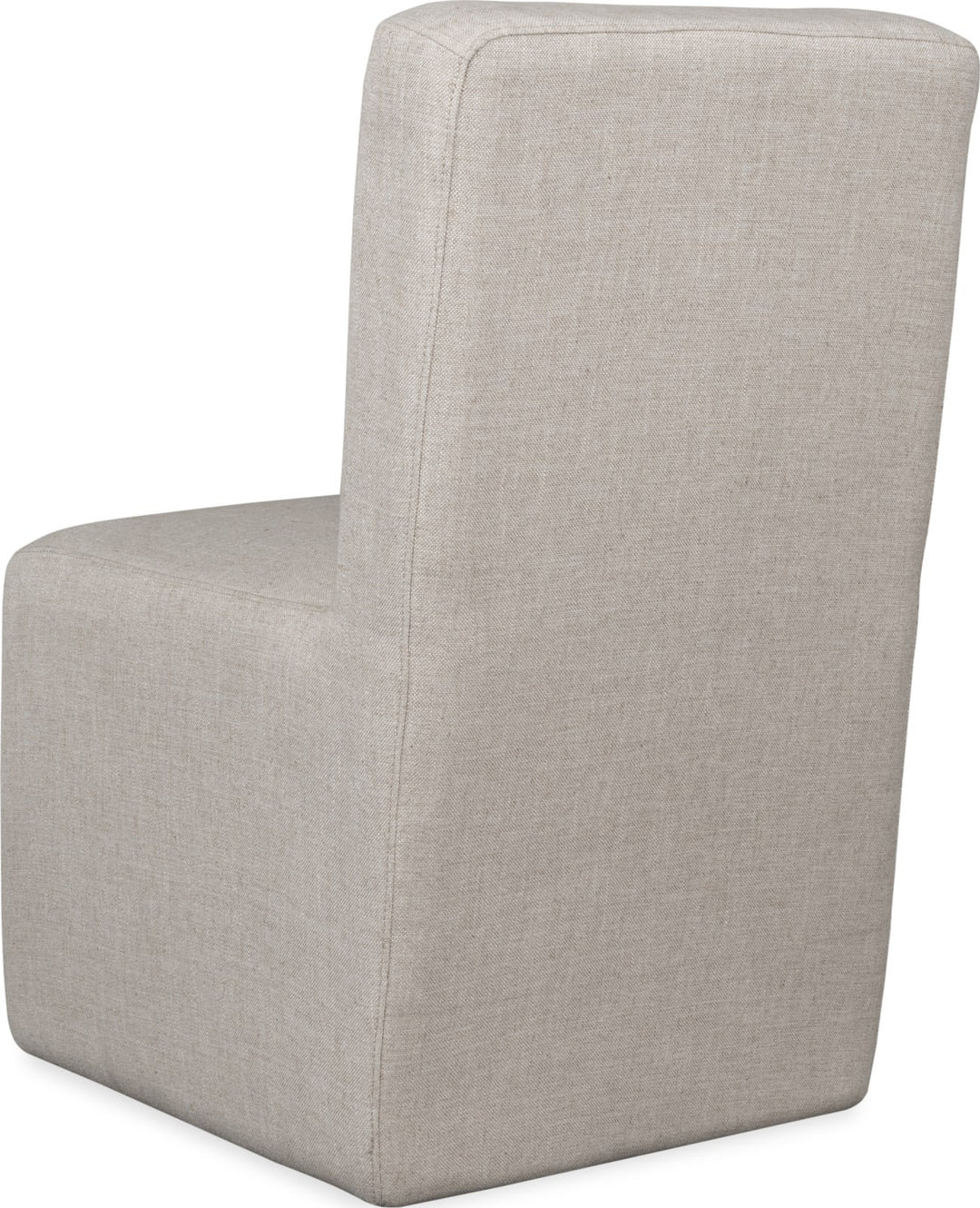 Liv Fully Upholstered Dining Chair in Natural Linen – view 5