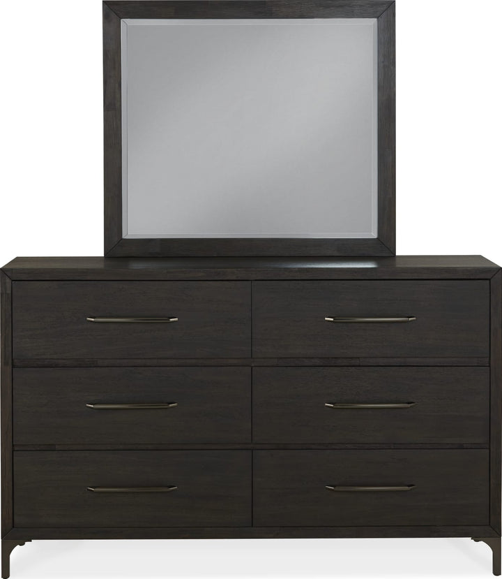 Lucerne Mirror in Vintage Coffee – view 8