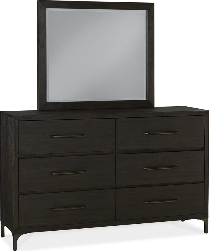 Lucerne Mirror in Vintage Coffee – view 9