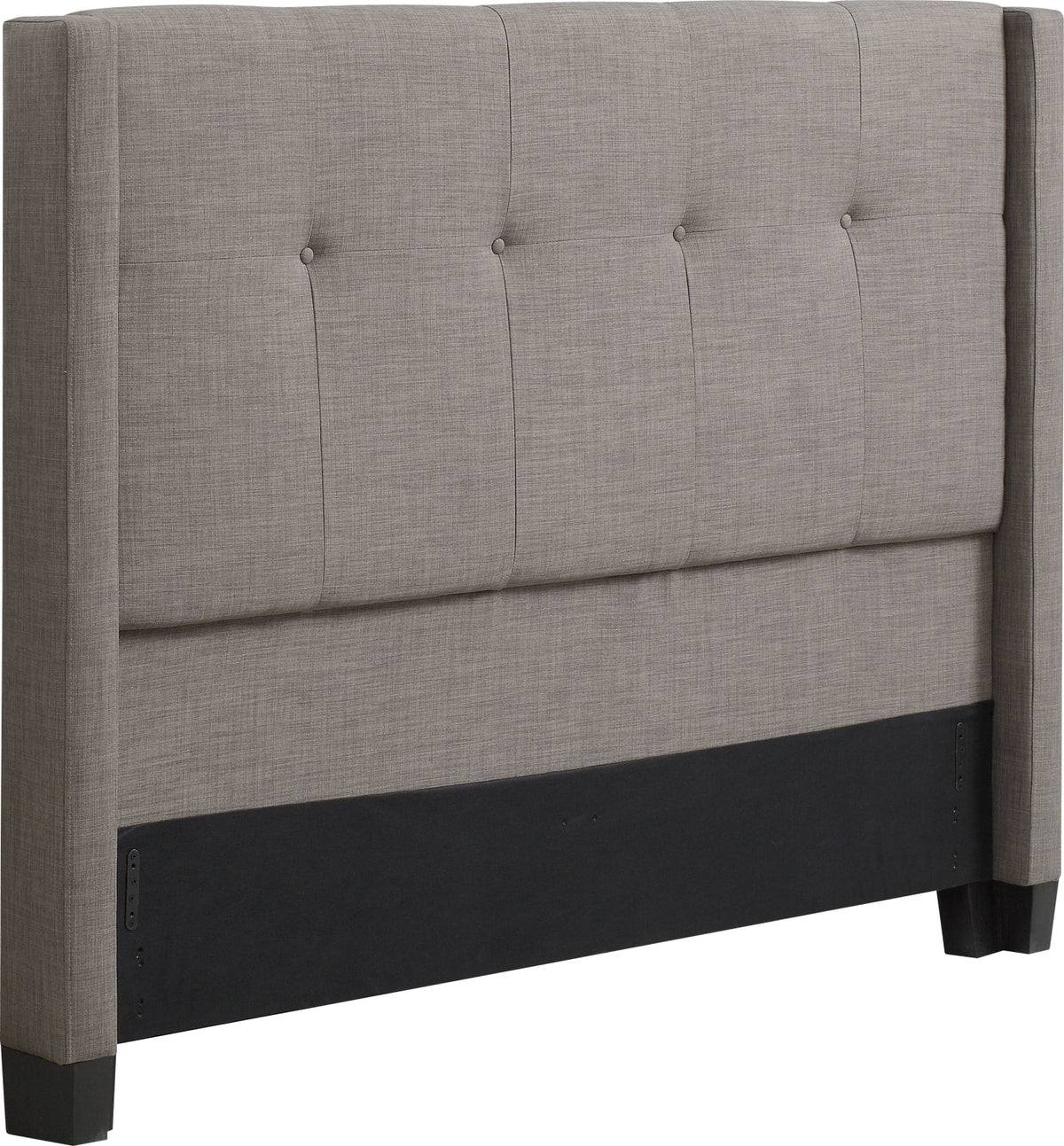 Madeleine California King-size Wingback Upholstered Headboard in Dolphin Linen (2026)