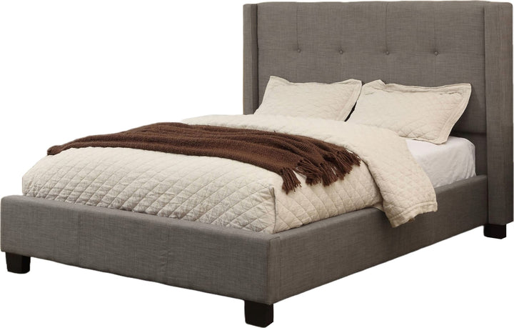 Madeleine Full-size Wingback Platform Storage Bed – view 8