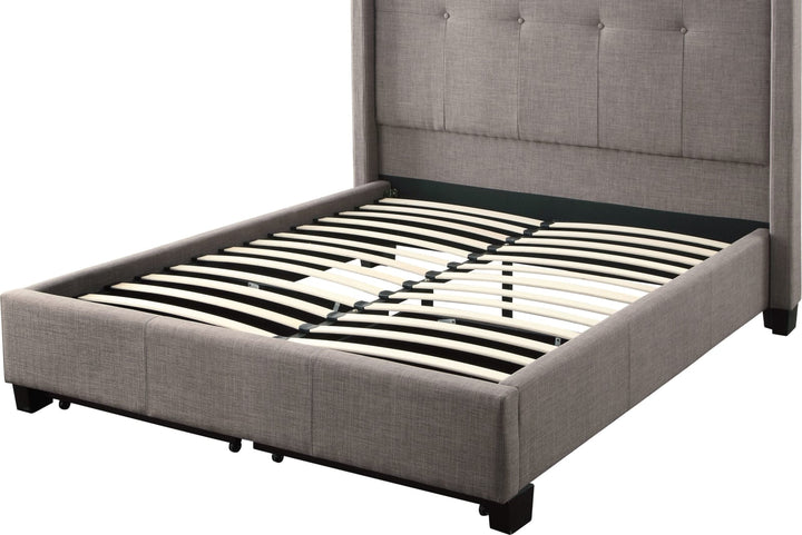 Madeleine Queen-size Wingback Platform Storage Bed (2026) – view 6