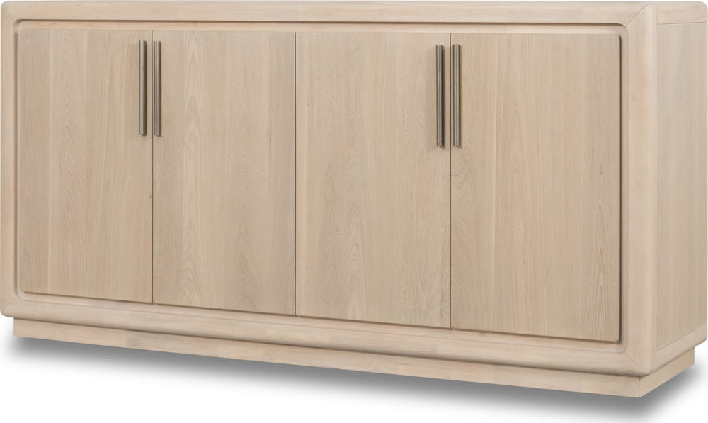 Magnolia 4 Door Wooden Sideboard in Daffodil – view 4