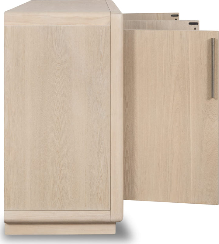 Magnolia 4 Door Wooden Sideboard in Daffodil – view 6