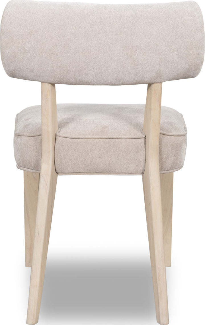 Magnolia Wood Frame Upholstered Dining Chair in Brown Sugar Chenille – view 10