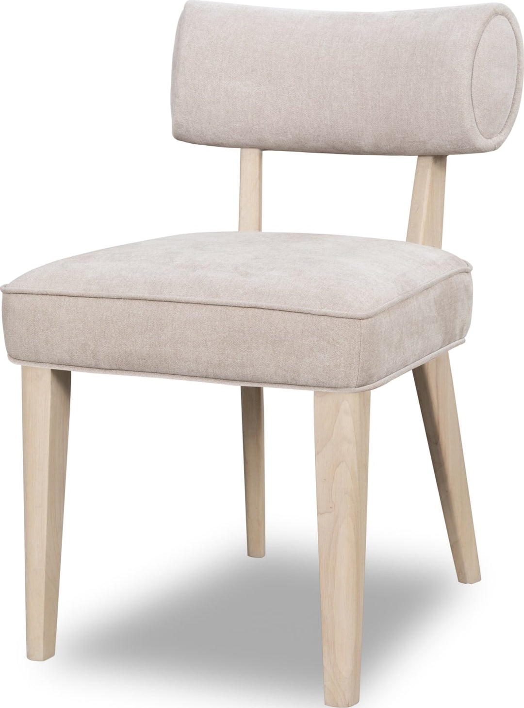 Magnolia Wood Frame Upholstered Dining Chair in Brown Sugar Chenille – view 7