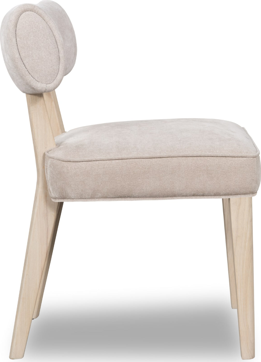 Magnolia Wood Frame Upholstered Dining Chair in Brown Sugar Chenille – view 8