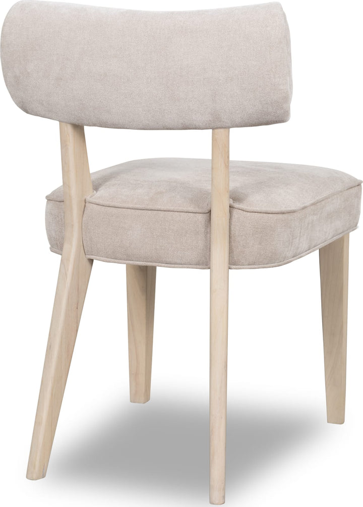 Magnolia Wood Frame Upholstered Dining Chair in Brown Sugar Chenille – view 9