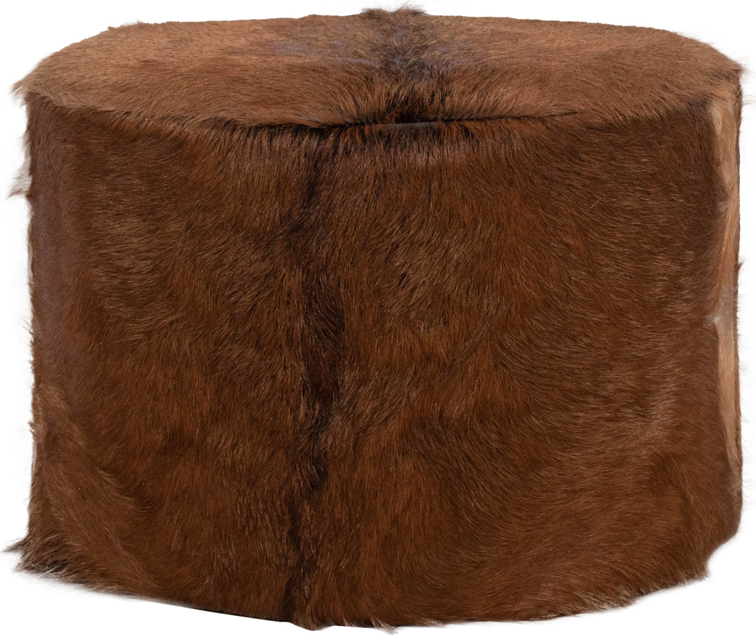 Matola Large Rd Ottoman - Acrn – view 2
