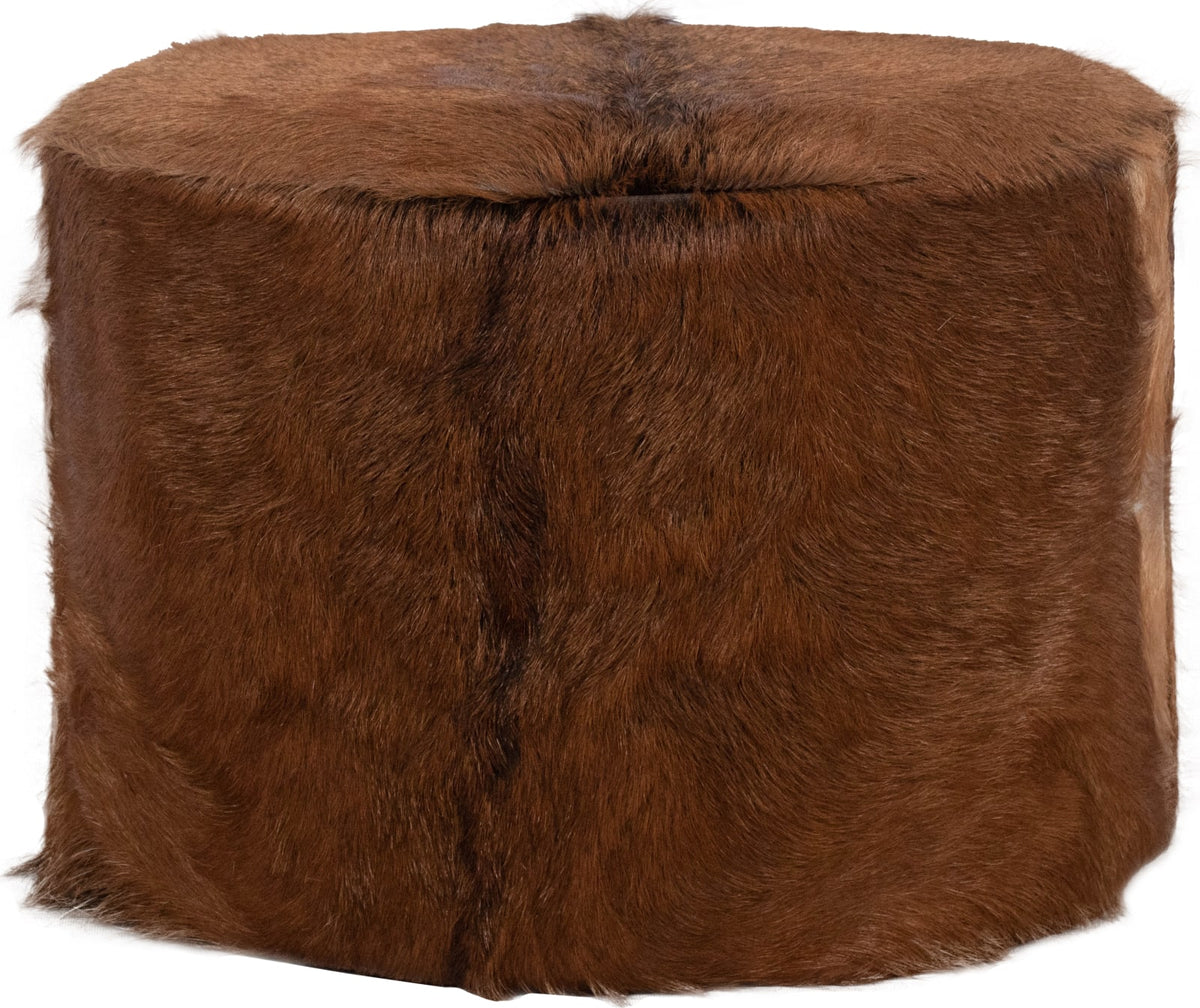 Matola Large Rd Ottoman - Acrn view 2