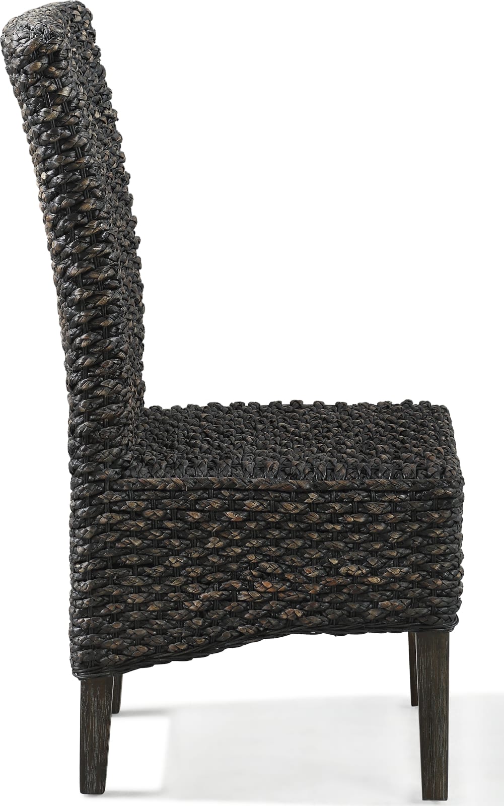 Meadow Chair Water Hyacinth in Graphite – view 4