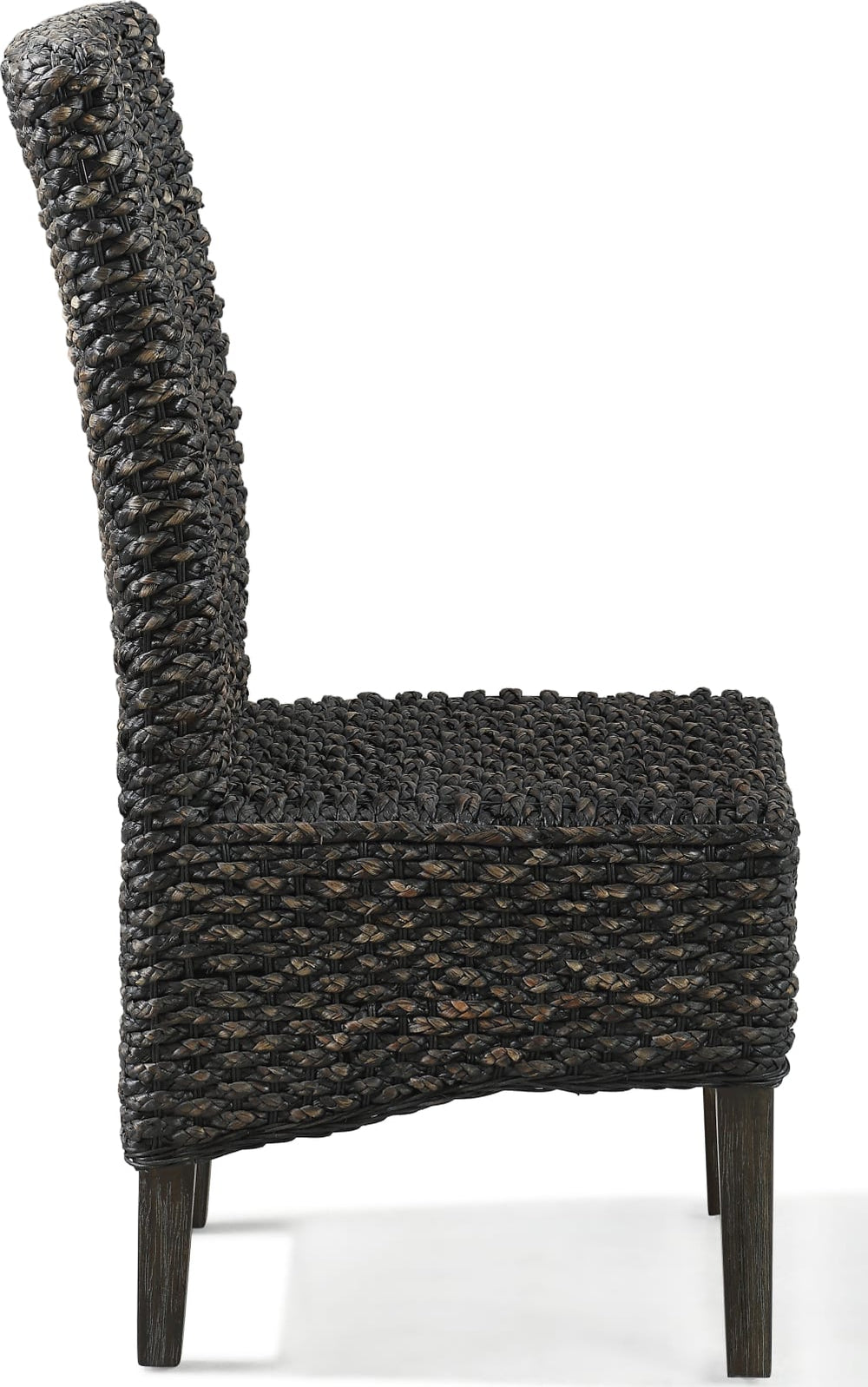 Meadow Chair Water Hyacinth in Graphite – view 4