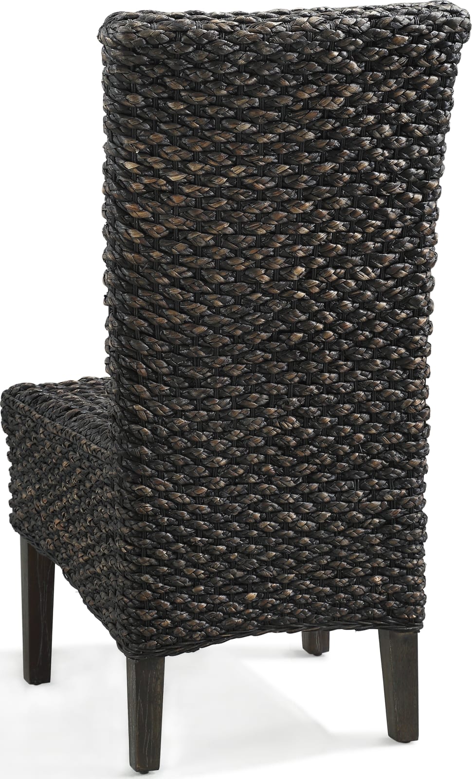 Meadow Chair Water Hyacinth in Graphite – view 5