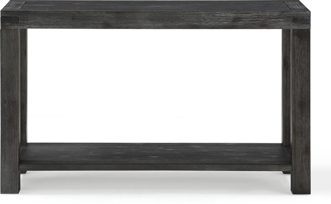 Meadow Solid Console Table in Graphite – view 5