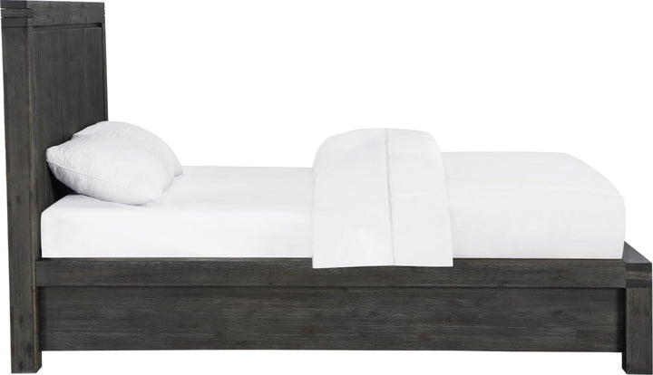 Meadow Queen-Size Solid Wood Storage Bed in Graphite – view 5