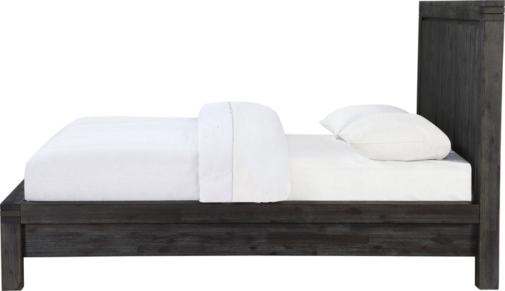 Meadow King-Size Solid Wood Platform Bed in Graphite – view 6