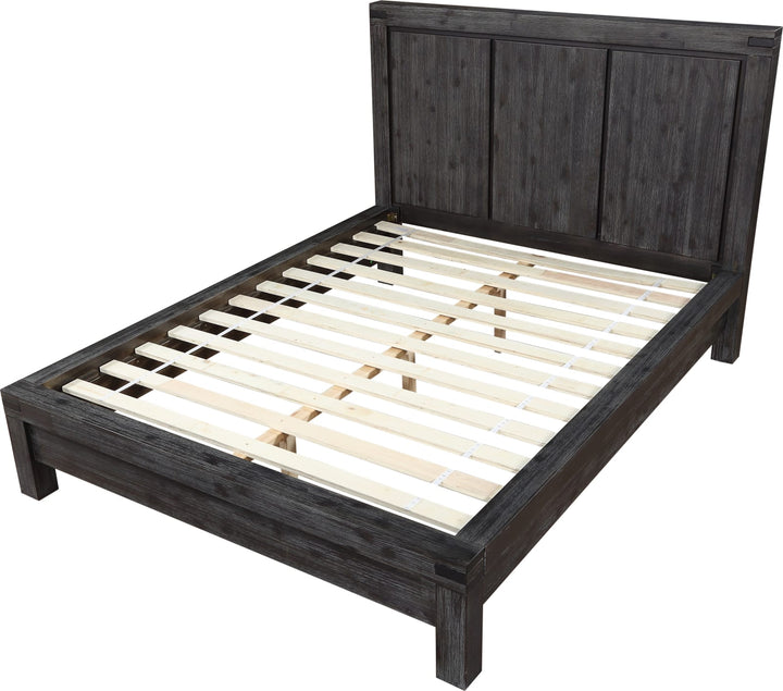 Meadow Full-Size Solid Wood Platform Bed in Graphite – view 7