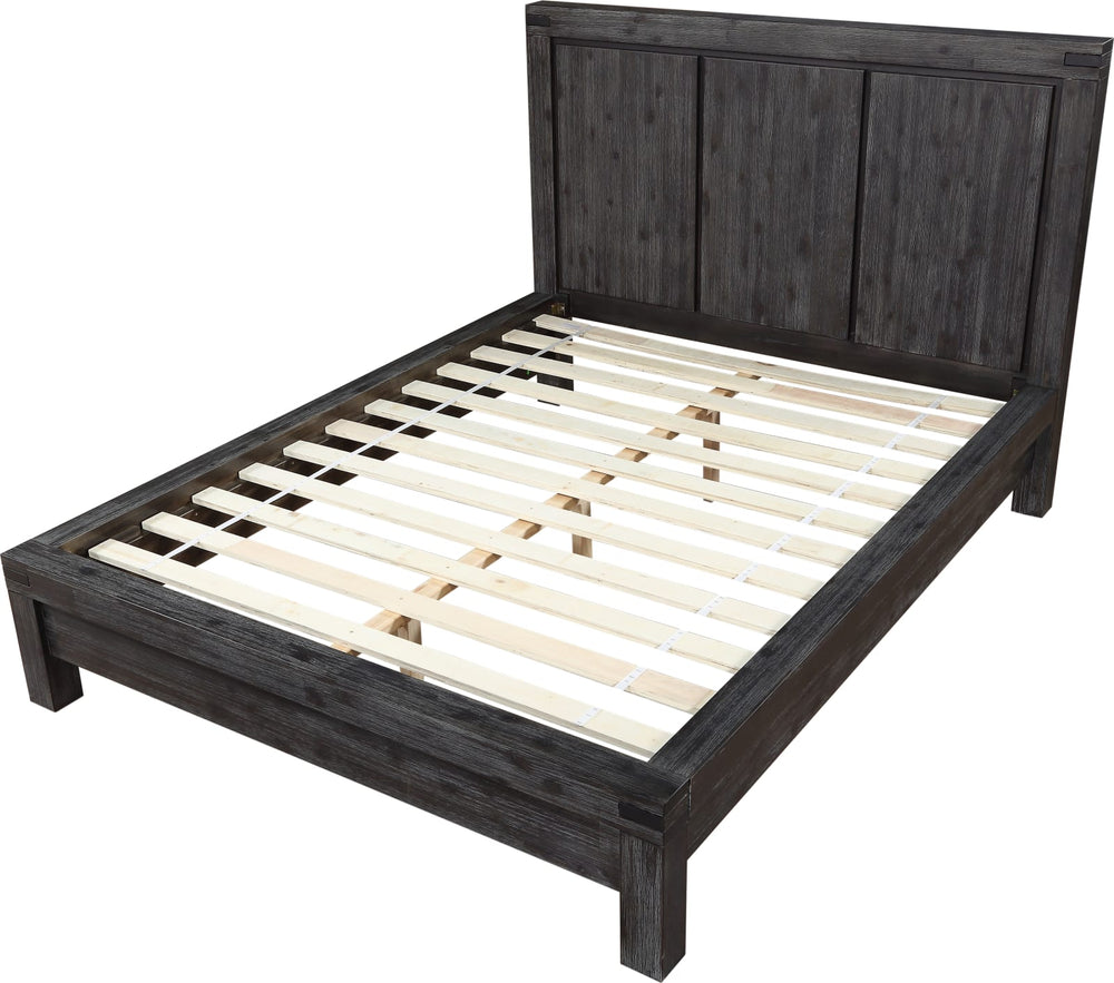 Meadow Full-Size Solid Wood Platform Bed in Graphite – view 7