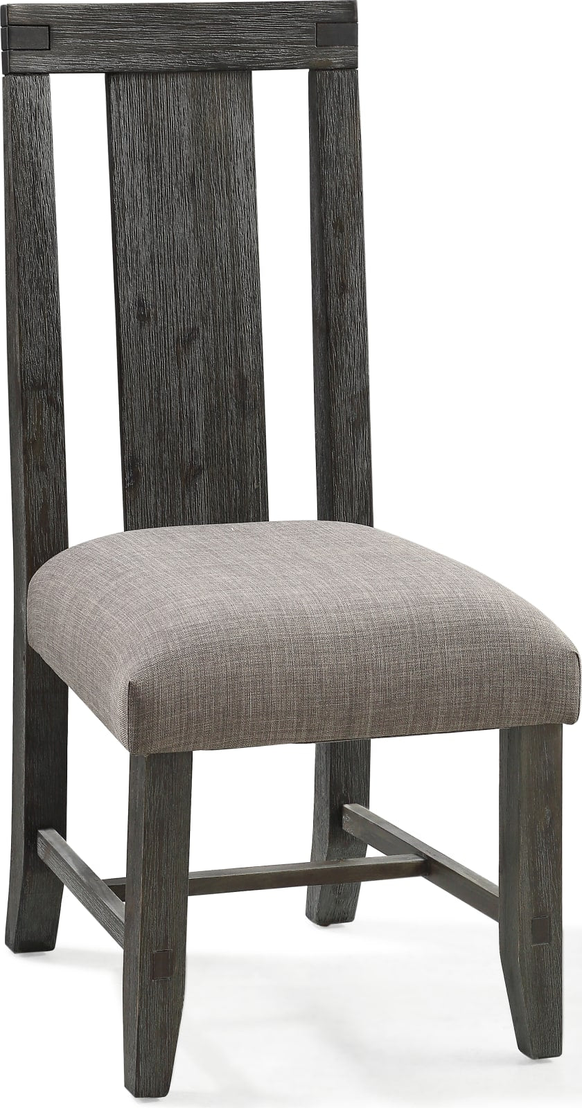 Meadow Solid Wood Uphostered Panel-Back Chair – view 5