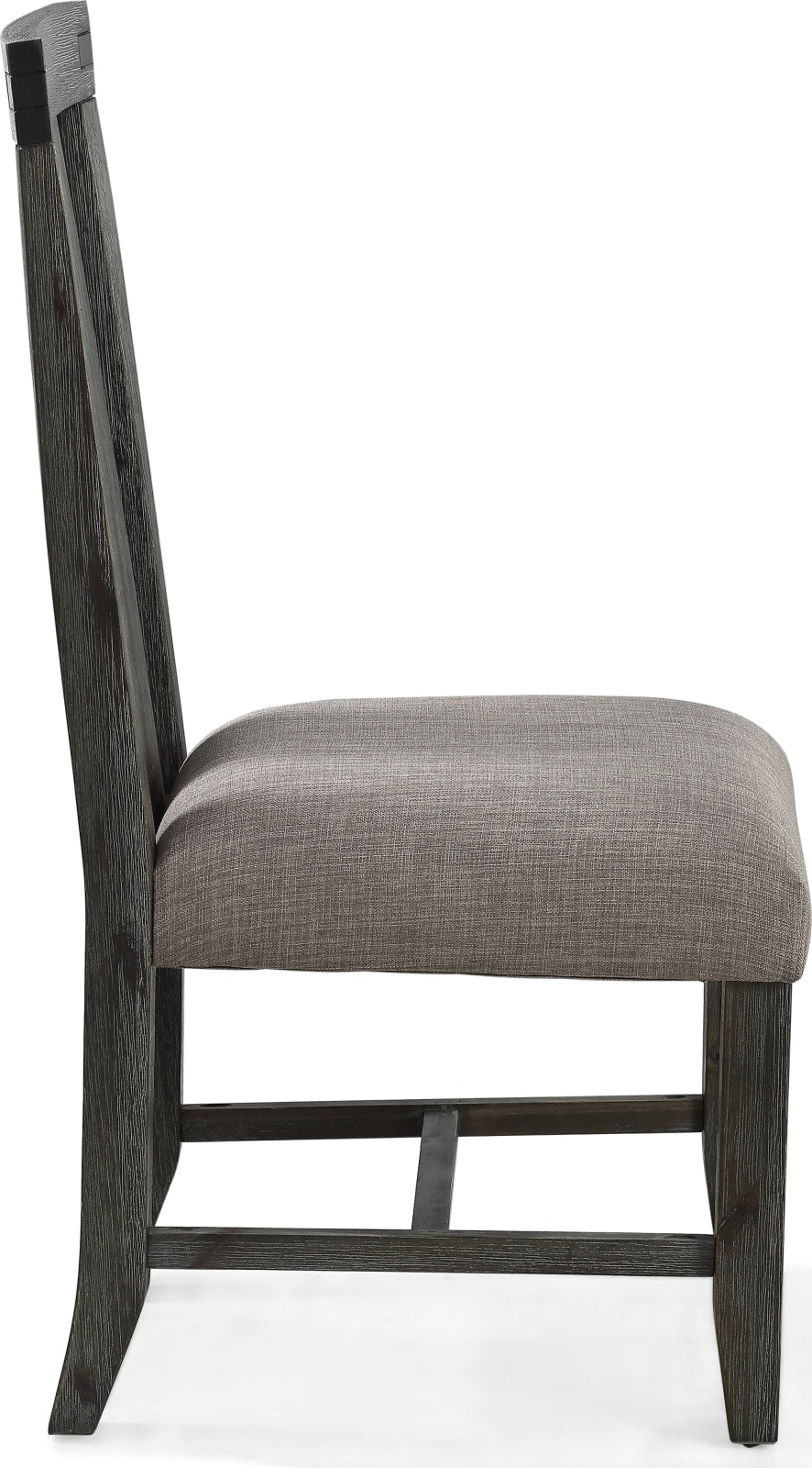 Meadow Solid Wood Uphostered Panel-Back Chair – view 7