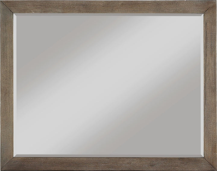 Melbourne Beveled Glass Mirror in Dark Pine – view 4