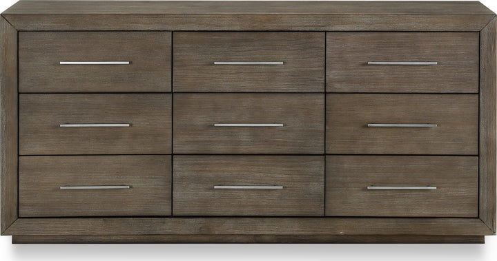 Melbourne Nine Drawer Dresser in Dark Pine (2024) – view 7