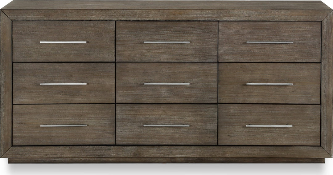Melbourne Nine Drawer Dresser in Dark Pine (2024) – view 7