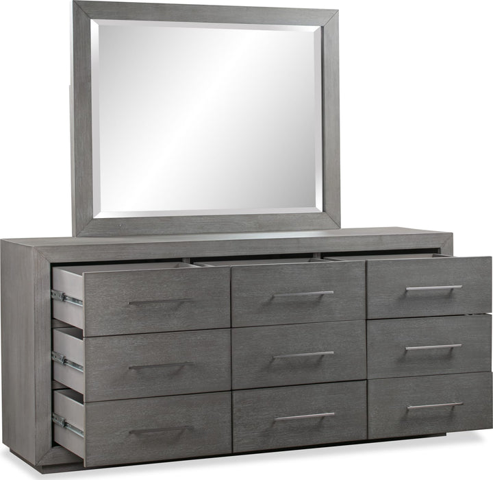 Melbourne Nine Drawer Dresser in Mineral (2024) – view 8