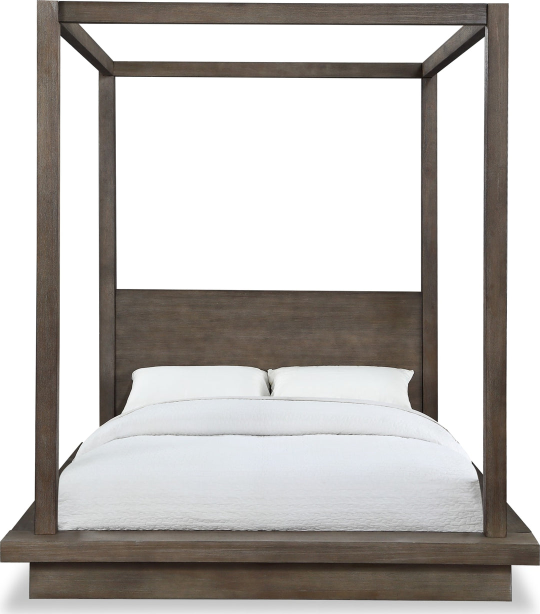 Melbourne Queen-Size Canopy Bed in Dark Pine – view 5