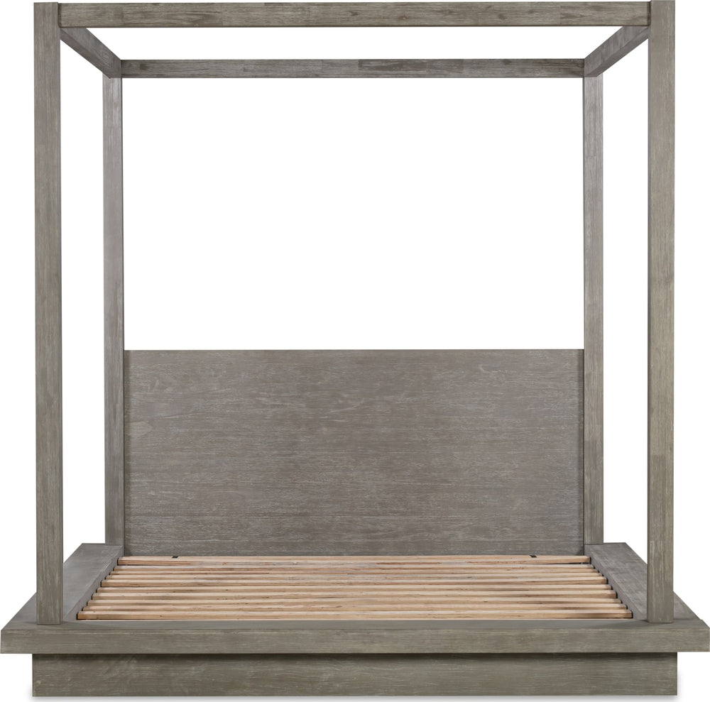 Melbourne California-King Canopy Bed in Mineral – view 5