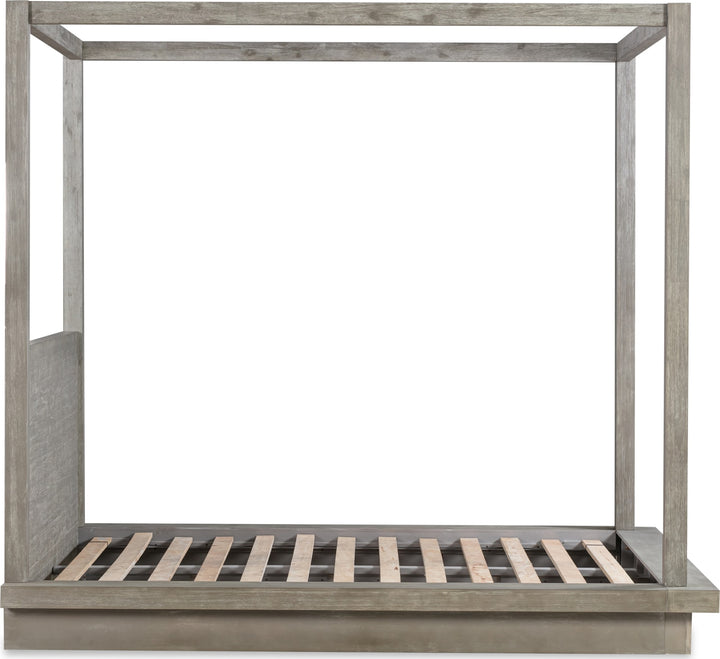 Melbourne Queen-Size Canopy Bed in Mineral – view 6